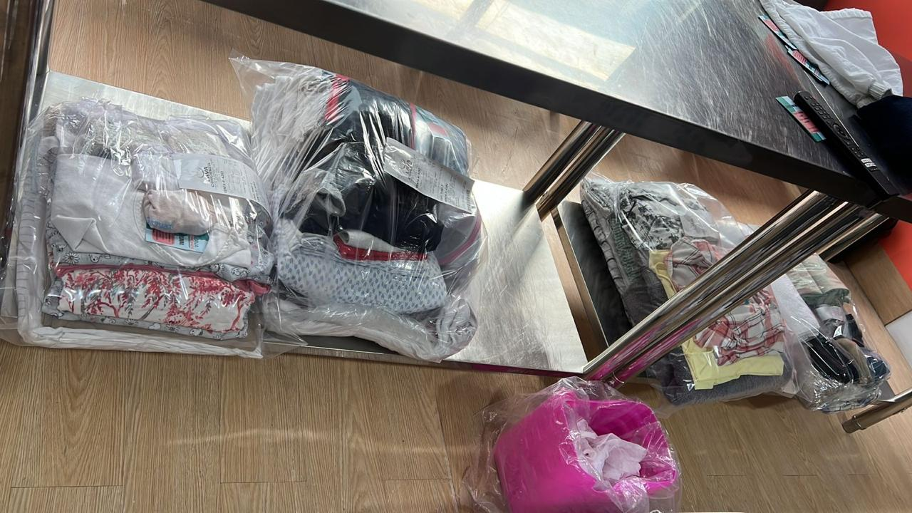 Pedidos de lavanderia listos para entrega